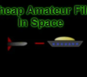 Cheap Amateur Film in Space