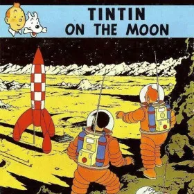 Tintin on the Moon