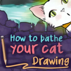 How To Bathe Your Cat: Drawing