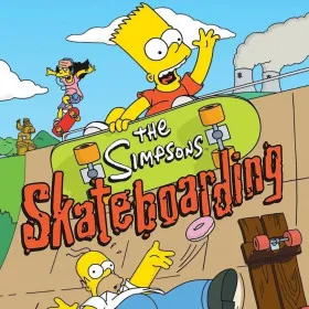 The Simpsons Skateboarding