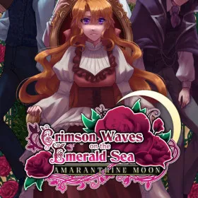 Crimson Waves on the Emerald Sea: Amaranthine Moon