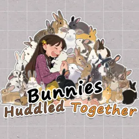 Bunnies Huddled Together