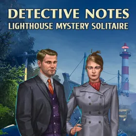Detective Notes: Lighthouse Mystery Solitaire