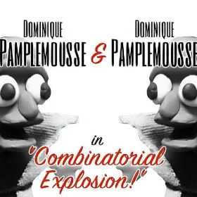Dominique Pamplemousse and Dominique Pamplemousse in "Combinatorial Explosion!"