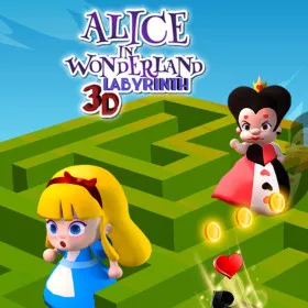 Alice in Wonderland - 3D Labyrinth Game