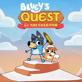 Bluey's Quest for the Gold Pen