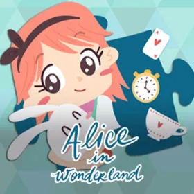 Alice in Wonderland - a jigsaw puzzle tale