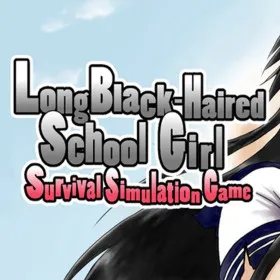 Long Black-Haired Schoolgirl Survival Simulation Game