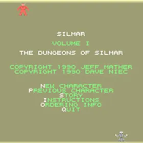 Silmar: Volume I - The Dungeons of Silmar