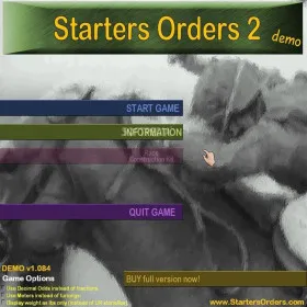 Starters Orders 2