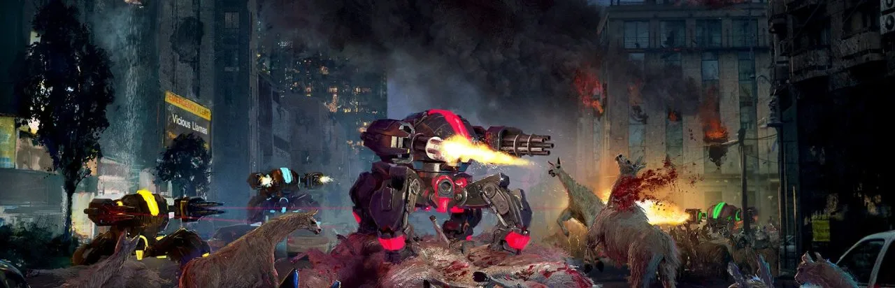 Vicious Attack Llama Apocalypse