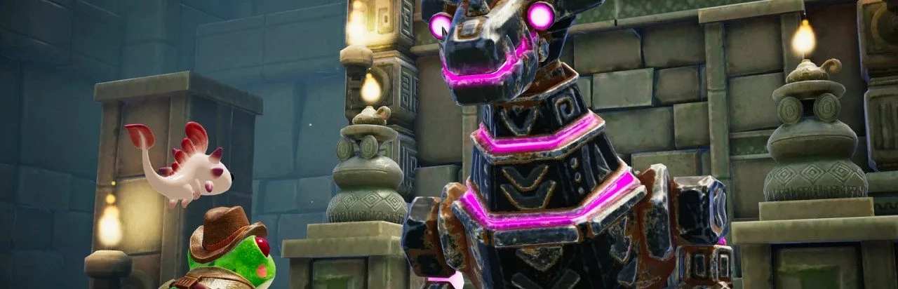 Frogger and the Rumbling Ruins