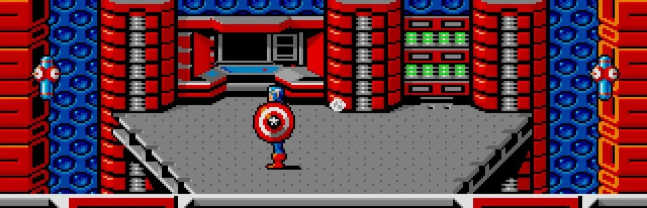 Captain America in: The Doom Tube of Dr. Megalomann