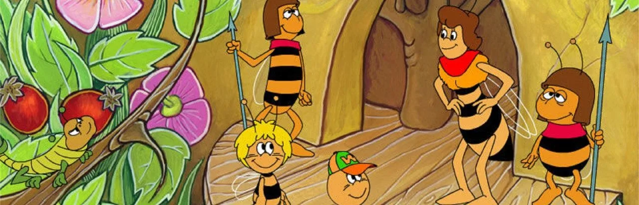 Maya the Bee: What a Thunderstorm