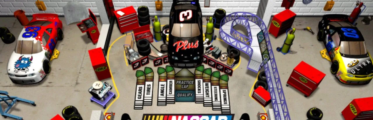 3-D Ultra Pinball: NASCAR
