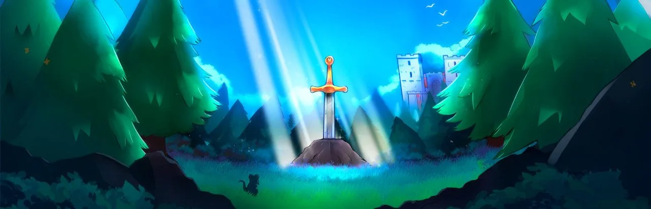 The one who pulls out the sword will be crowned king