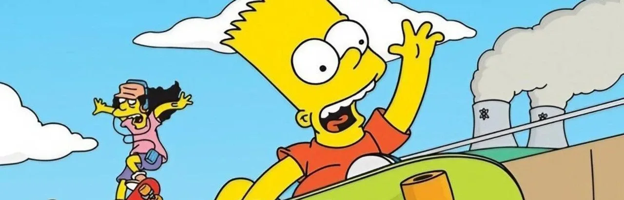 The Simpsons Skateboarding