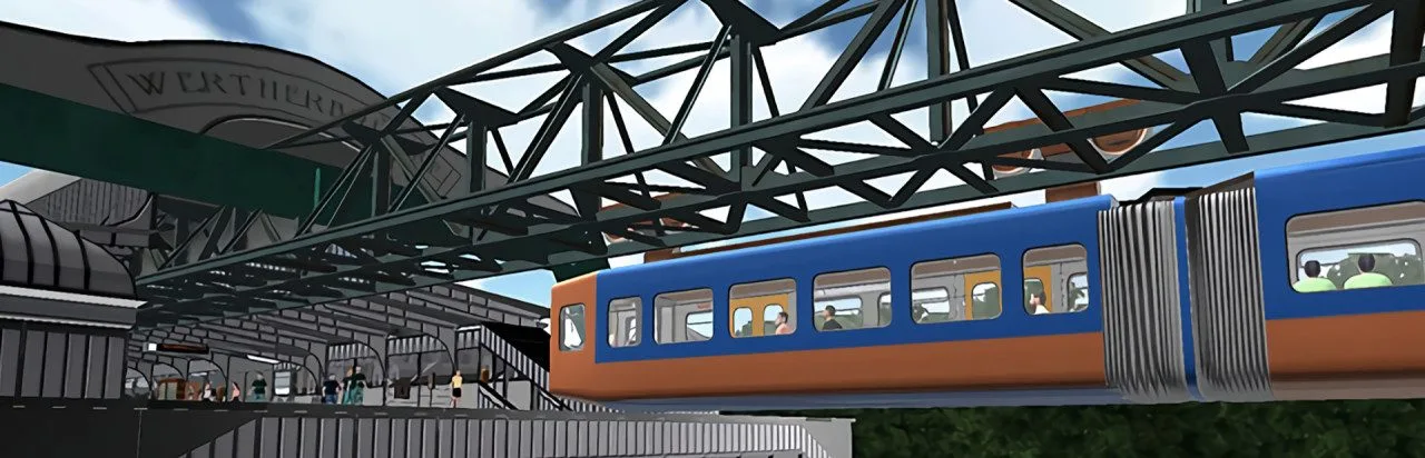 Suspension Railroad Simulator