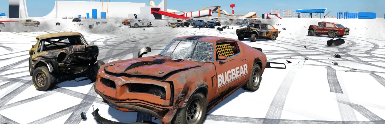 Wreckfest Throw-A-Santa + Sneak Peek 2.0
