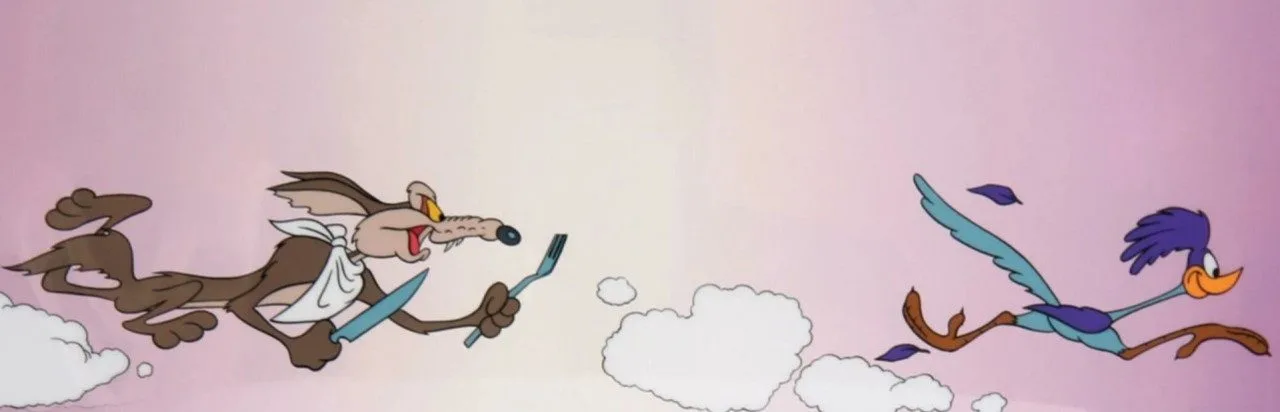 Desert Speedtrap Starring Road Runner and Wile E. Coyote