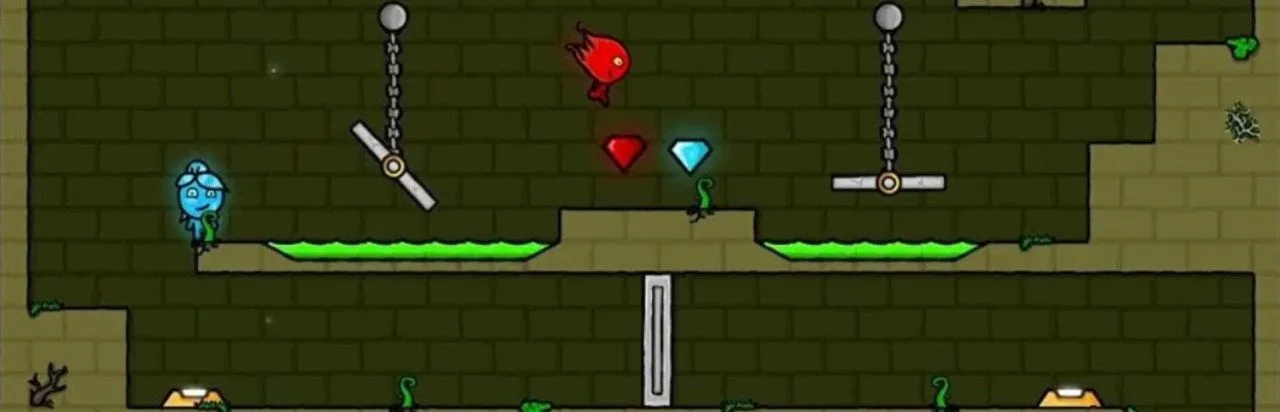 Fireboy and Watergirl in the Forest Temple