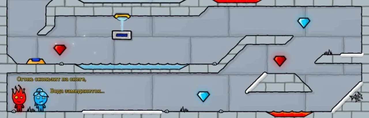 Fireboy and Watergirl in the Ice Temple