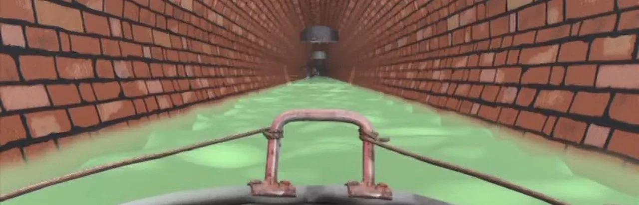 Flushed Away: A Maze of Pipes