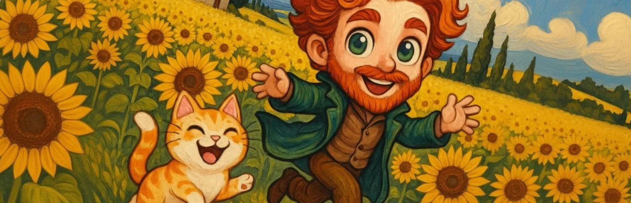 Meow Time Machine: VAN GOGH
