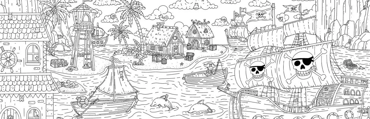 100 Pirate Cats