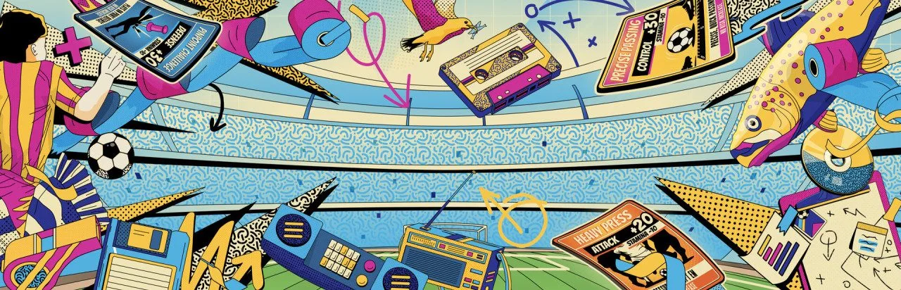 NUTMEG! A Deckbuilding Retro Football Manager