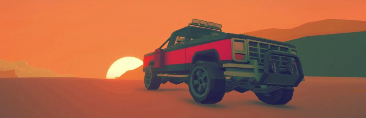 Under the Sand REDUX - a road trip simulator