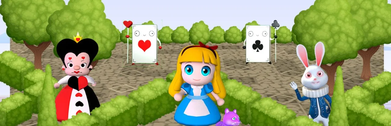 Alice in Wonderland - 3D Labyrinth Game