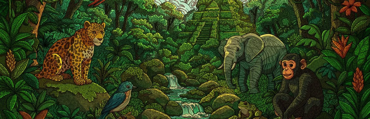 100 Jungle Cats