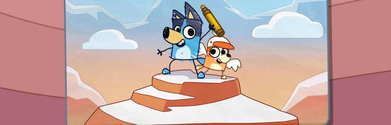 Bluey's Quest for the Gold Pen