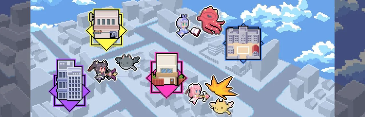 Magical Girl Dash 2 - Triple Prisma Attack