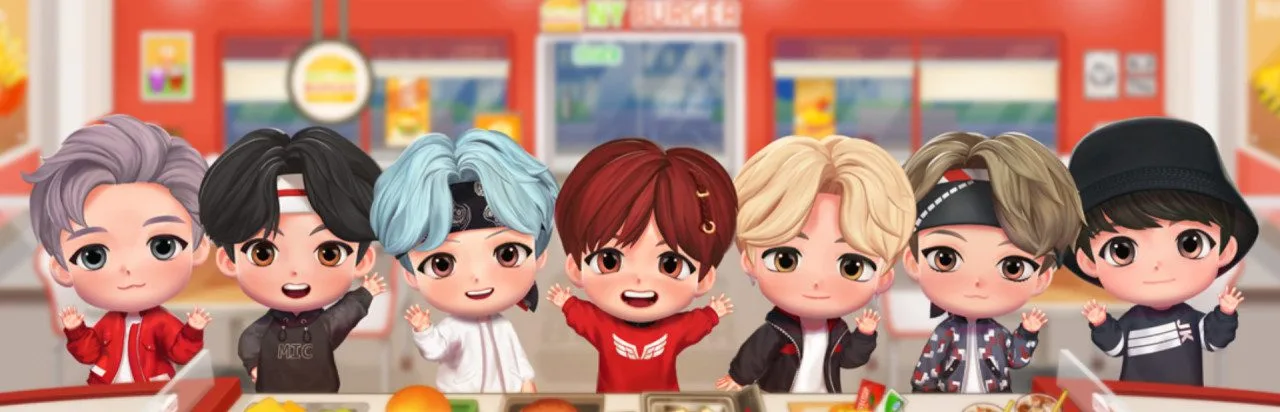 BTS Cooking On STOVE : TinyTAN Restaurant