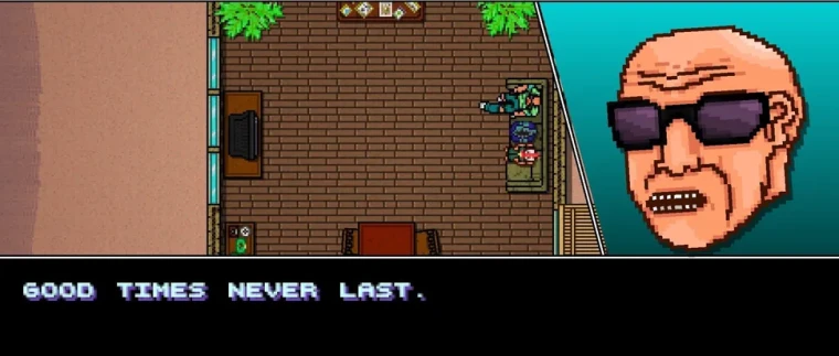Devolver ответил скриншотом на удаление Hotline Miami 2 из PS Store в Австралии и возврат средств игрокам
