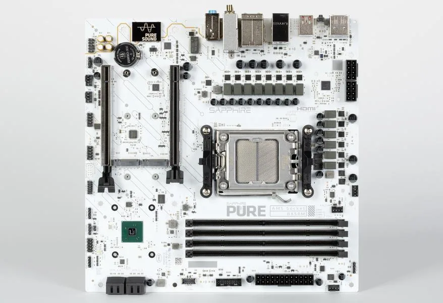 Обзор материнской платы Sapphire Pure B850M WiFi на чипсете AMD B850